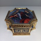 Franklin Mint The Glorious Mysteries Rosary Trinket Box Only - Read Description