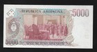          Argentina 5000 Pesos Nd 1984-1985 P 318   Unc   Banknote