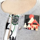 Vtg House Pins By Lucinda Brooch Pin Figural Signed Whimsical Kitschy Jewelry