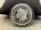 Vintage 1989 The Associates Gulf Western Company Morgan 1oz 999 Silver Round