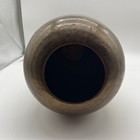 Brass Hammered Umbrella Stand Gold Mid Century Modern Mcm Regency Vintage Retro