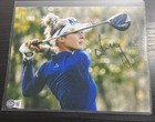 Nelly Korda Signed Golf Ball   Signed Photo 8x10 Beckett Jsa
