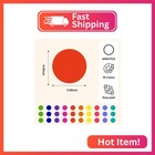 6000 Pcs 1 4  Small Dot Stickers Round Color Coding Labels Circle Dots Labels St
