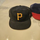 Lot Of 3 Vintage Snapback Mlb Hats  Pirates indians And Cubs