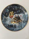 Vintage Mcdonald   s Golden Dreams Plate Bill Bell Limited Edition Space Fly Thru