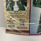 Design Works zenbroidery Macrame Wall Hanging Kit 8 x24  Christmas Tree