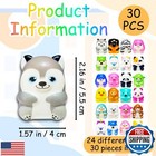 30 Pieces Animal Squishy Toys  Slow Rising Squishy Stress Relief Toys  Soft C