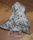 99 Gm Etched Gibeon Iron Meteorite Slice Museum  Grade  Ring Namibia Africa