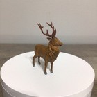 Vintage Britain s Ltd Elk Deer Small Mini Plastic Figurine 1971