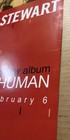Rod Stewart Rare 2001 Promo Poster W  Date For Human Cd 12x24 Never Displayed