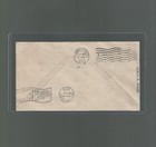 Us Canal Zone First Flight Cover Cristobal To Caribbean 1929 Pan Am