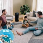 Shark Air Purifier Max With True Nanoseal Hepa Cleansense Iq Odor Lock