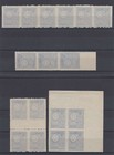 Paraguay 1927-38 Sc 275 Thru 295 Specialized Group Imperf Pairs  Gutter Blocks 