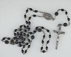 Vintage Sterling Silver Rosary Medal Lot - Call A Priest Medal - Bronze Rosary