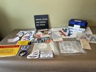American Airlines Memorabilia Bundle Vhs Lp Stickers Patches Ephemera