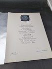 Gm General Motors Management Club 25 Th Anniversary Certificate W Envelope