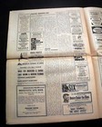 Early Bob Dylan Live At Carnegie Hall Concert Ad1963 Greenwich Village Newspaper