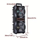 Portable Bluetooth Speaker Sub Woofer Heavy Bass Sound System Party remote