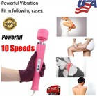 Handheld Massager Wand Vibrating Massage Magic Full Body Therapy Motor 20 Speed