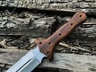Custom Handmade 21  High Carbonsteel Spear Point Short Sword  Leather Sheath
