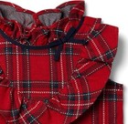 Janie And Jack Long Shirt Or Dress Holiday Christmas Red Plaid Size 4 New  136
