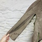 Vintage Military Army Field Overcoat Liner Green Gray Liner Korean War Small