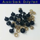 20pcs Teddy Bear Safety Eyes Dolls Toy Animal Felting 5-20mm Toys Bear Doll Plas