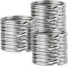 200pcs Key Rings Bulk Split Key Rings Keychain Rings And Crafts 1 Inch  25mm 