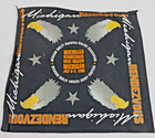 Vtg Harley Hog Rendezvous Bandana Lot Michigan West Branch 1989 2000 2001