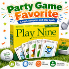 Play Nine The Card Game Of Golf Family Party Fun Gift Ages 8  Adult 2-6 Players