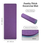 Extra Thick 10mm Yoga Mat  72  X 24   Non-slip With Carry Strap