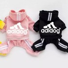 4 Leg Pet Dog Clothes Cat Puppy Coat Winter Hoodies Warm Sweater Jacket Clothing
