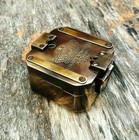 Surveying Solid Brass Kelvin   Hughes 1917 Brunton Compass Antique Compass vinta