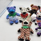 Lot Of 11 Vintage Grateful Dead Beanie Bears 7 Inch Most With Tags Free Shipping