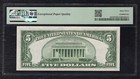 Fr  1654wi 1934-d  5 Silver Certificate Currency Note Pmg Uncirculated-63epq  b 
