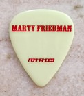 Marty Friedman - Extremely Rare  glow In The Dark  Official Tour Guitar Pick