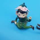 Set Of 4 Vintage Ceramic Fairies elves pixies  Figurines Japan  Repaired