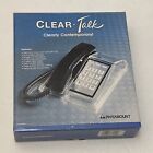 Vintage Paramount Clear Talk Corded Phone Lucite Desk Telephone 80s New