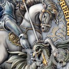 Fight For Freedom  ukraine  5 Oz Antique Finish Silver Coin 10  Niue 2023