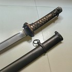 Japanese 95type Nco Sword Samurai Katana Brass Handle Matching Number Steel Saya