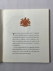 The Golden Touch Of Hospitality From Seagram Distillers   1953 Vintage Pamphlet