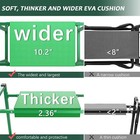 Garden Kneeler And Seat  10 2  Wider Heavy Duty Thick Gardening Bench