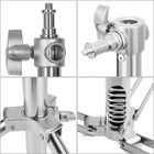 Stainless Steel Heavy Duty Photography Tripod Light Stand 9 19 Feet 2 8m Studio 