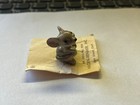 Vintage Retired Hagen Renaker Little Grey Mouse Ceramic Figurine