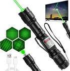  professional  Rechargeable Green Laser Pointer High Power Green Beam Light Long