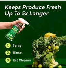 Joy Clean Boss Eat Cleaner Fruit   Veggie Natural Wash   Preserver-4 Pc 12 Oz