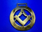 Masonic Square Compasses Freemasonry Bridle Harness Horse Saddle Medallion