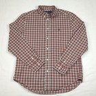 Polo Ralph Lauren Natural Stretch Check Plaid Kids Long Sleeve Button-down Xl