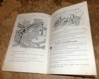 Vintage John Deere No 290 2 Row Corn Planter Operators Manual See Condition Used