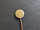 Brass Sunflower Hat Pin Or Cowboy Toothpick - Plant Stake